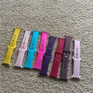 Colorful Apple Watch Bands Set